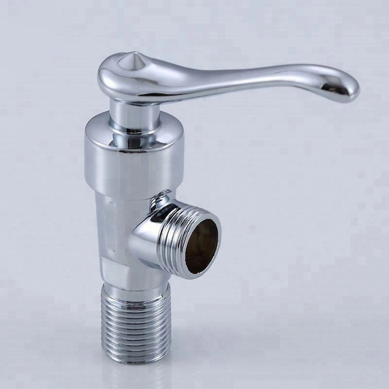 New Handle Brass Cartridge Best Chrome Water Regulating Control Angle Valve Wholesale