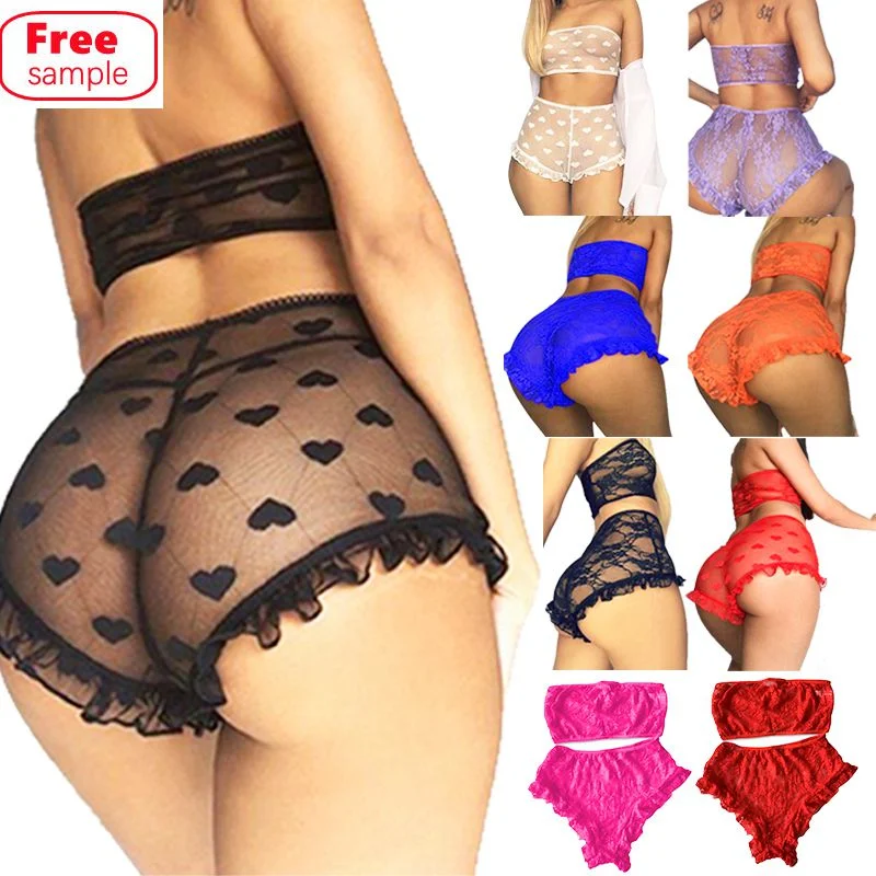 2022 Wholesale/Supplier Cheap Price Hot Selling Fashion Adult Women Ladies Transparent Lace Underwear Sexy Lingerie