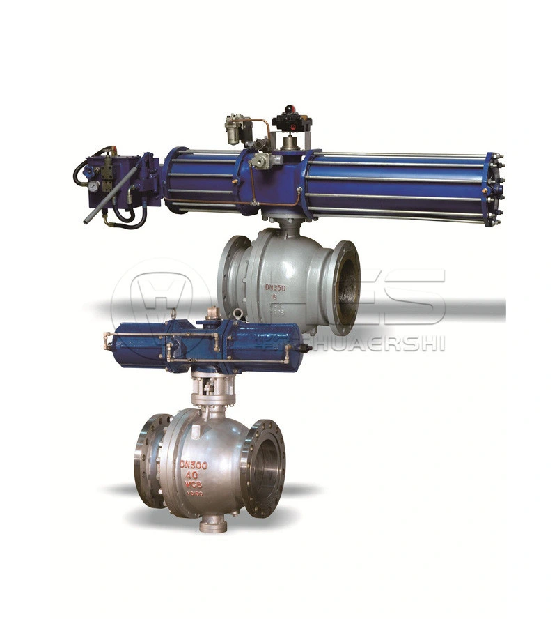 Three Position Rack&Pinion Pneumatic Actuator Double Acting