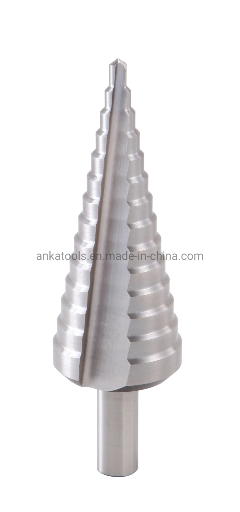 China Factory HSS Unibit Step Drill Bit with Straight Flute