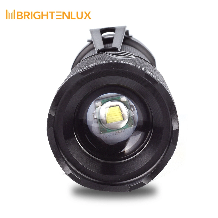 Brightenlux Promotional High quality/High cost performance  Human Body Infrared Zoomable Xml T6 Tactical LED Torch Flashlight