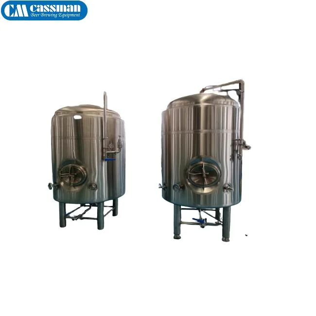 Cassman 2000L nueva condición de depósito de servir la cerveza de acero inoxidable