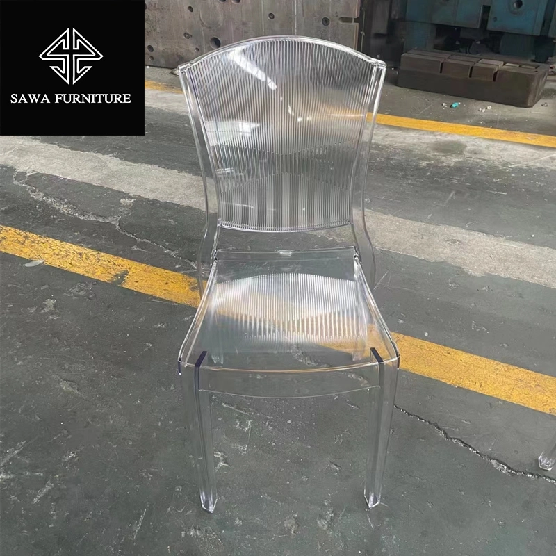 Wholesale/Supplier Cheap Wedding Plastic Chair Transparent Modern Home Furniture