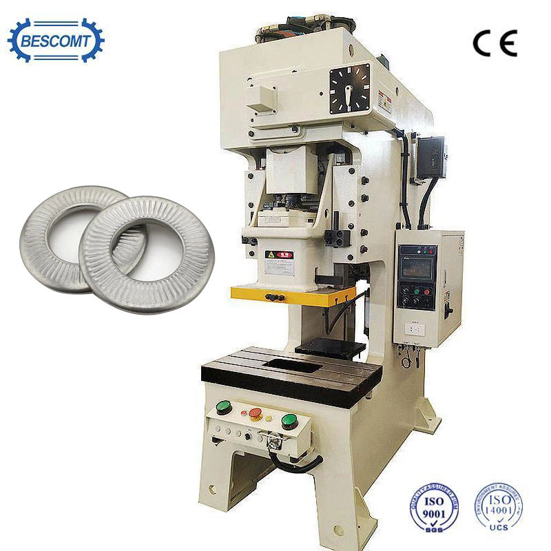 Pneumatic Steel Plate Punching Machine Flat Gaskets Cooper Ring Gasket Washer Production Line Making Maker Machine for Power Punch Press