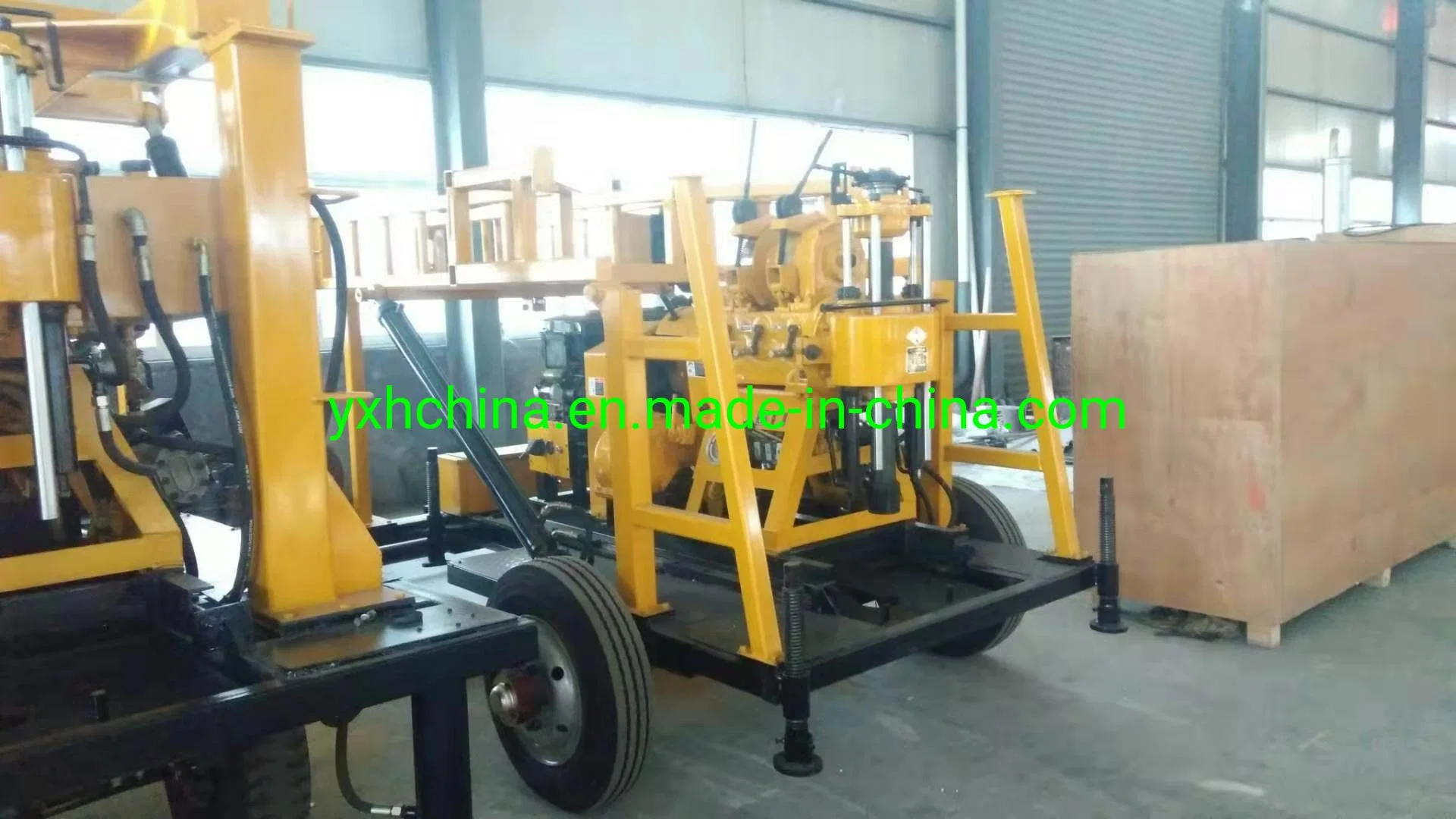 Miningwell Pneumatic Core Sample Drill Machine 200m Depth Portable Core Drilling Rig Bolehole