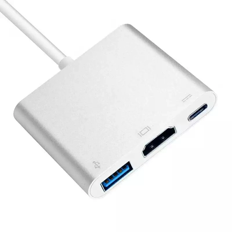 2022 Original USB-C to VGA Multiport Adapter USB 3.1 Type C to Multiport Adapter Cable