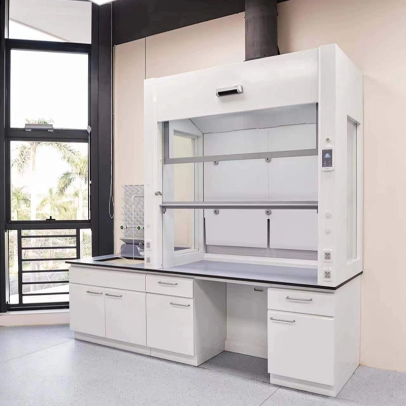 Hospital Clinic Furniture Stainless Steel Desk with Storage Cabinet