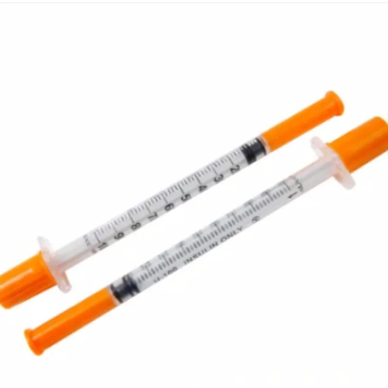 Hot Sale Disposable Retractable Safety Insulin Syringe with Needle