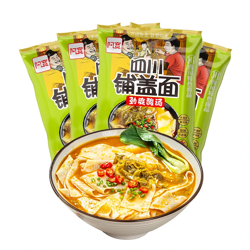 El sabor de Pollo Picante OEM Fideos ramen instantáneo picante coreano