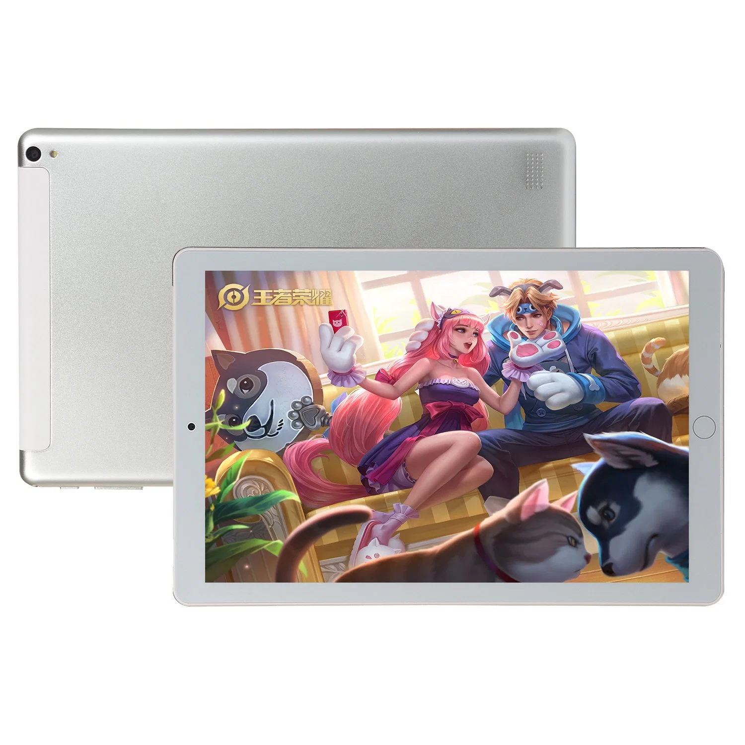 10.1" 4G Calling Tablet PC Tempered Glass Touch Screen, Volte,