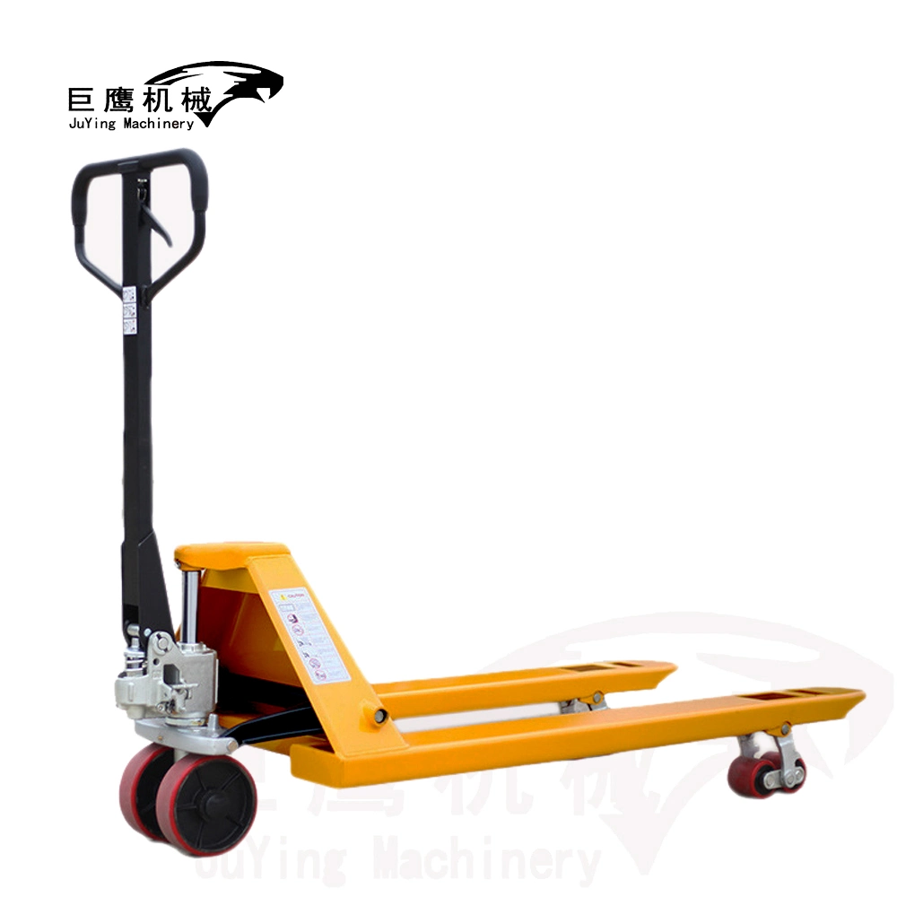 Supply Yellow Color Hand Pallet Jack Transpallet