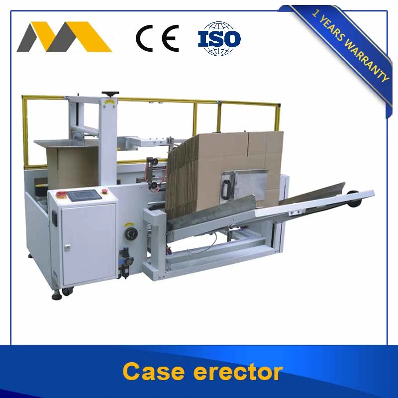 caja de cartón de alta velocidad automática Máquina de embalaje de&#160;&#160;cartón Máquina de apertura Erector Caso