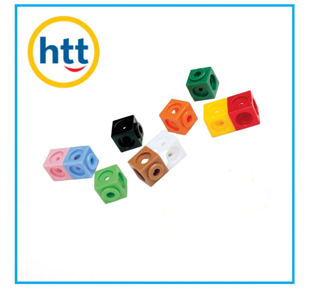 Plastic Linking Cubes Building Blocks Color Build Math Linking Cubes Factory