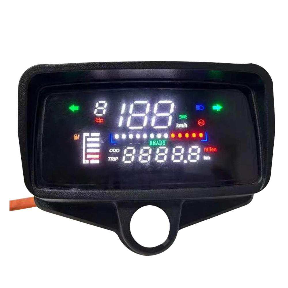 Electric Bike Display 48V/60V/72V Waterproof LCD Display for Pakistan Oil Into Electricial Display