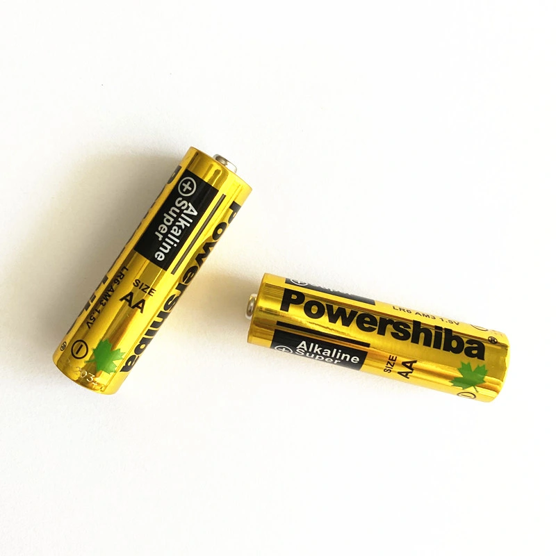 China Manufacture 1.5V Primary Alkaline Dry Battery (LR6-AA)