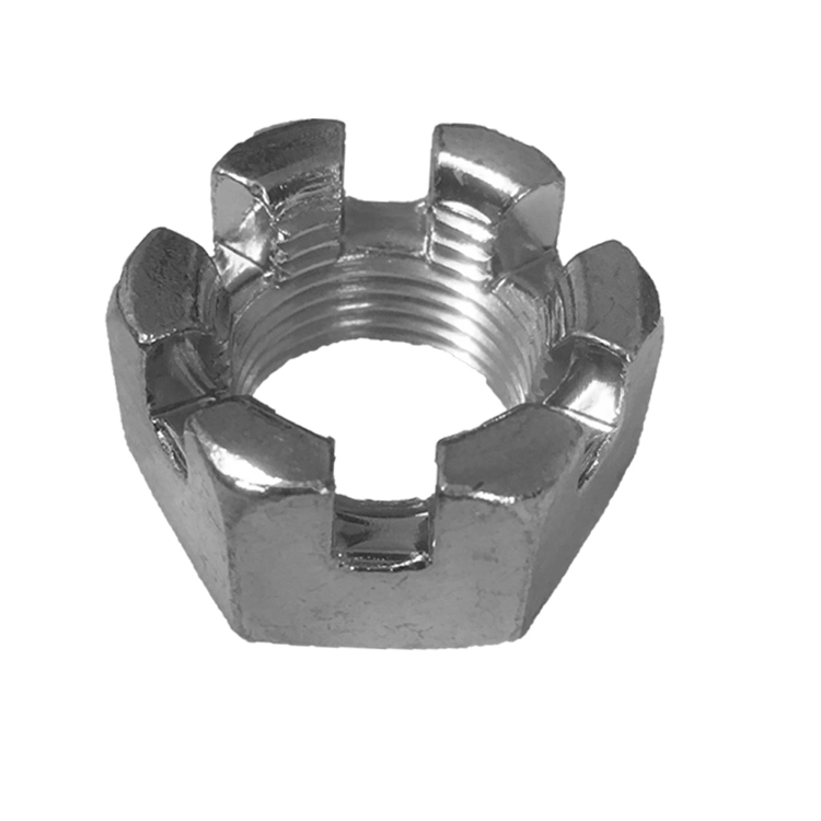 M16X1.5mm Slotted Hex Castle Nuts for Machinery Repairing