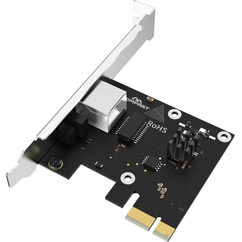 Comfast CF-P25 V2 PCI-E Ethernet LAN Card 2,5Gbps WiFi-Netzwerk Pcie-Schnittstellenadapter Der Karte