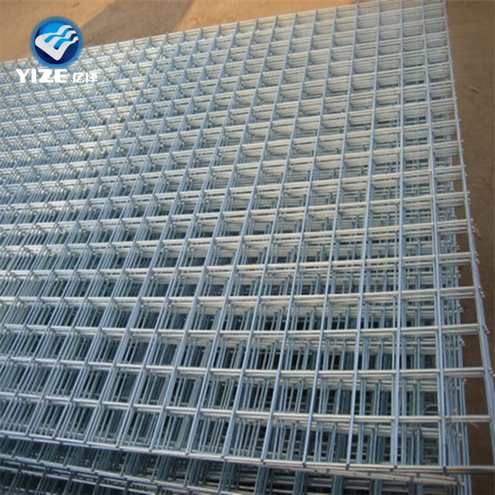 Pintura estructura de acero galvanizado 4X4 Paneles de malla de alambre de acero galvanizado