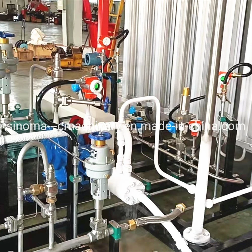 Liquid Oxygen Pumps Gas Cylinder Filling Station Cryogenic Pump Lco2 Filling Machine