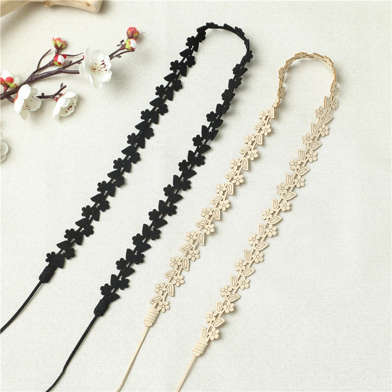 Retro Fashion Belt for Women Lady with Wax String and Glass Bugles, Resin Beads Bl-2014