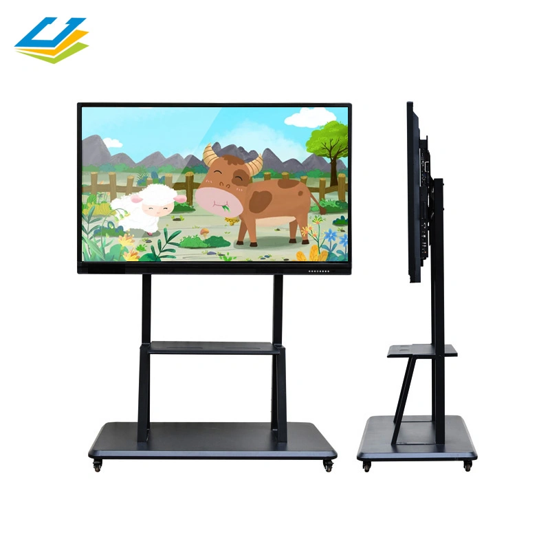 86 Inch Interactive System Whiteboard Display Screen Computer