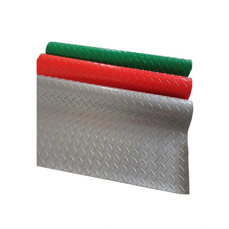 PVC Mat comercial rodillo de piso de vinilo antideslizante impermeable de PVC hojas