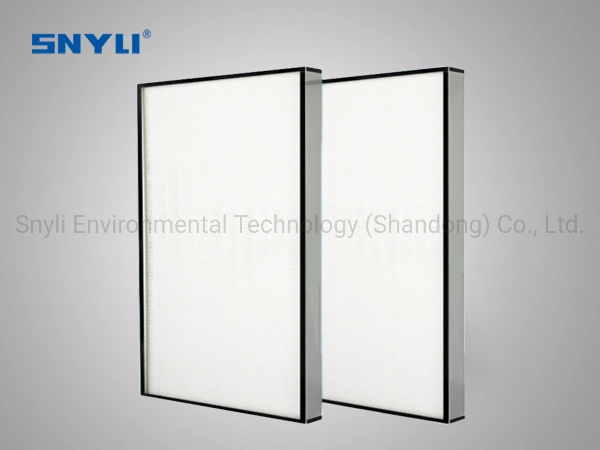 (H12, H13) HEPA Filter with Media Support Grid for Clean Room and Operating Room Filters Glass Fiber FFU Air Filter