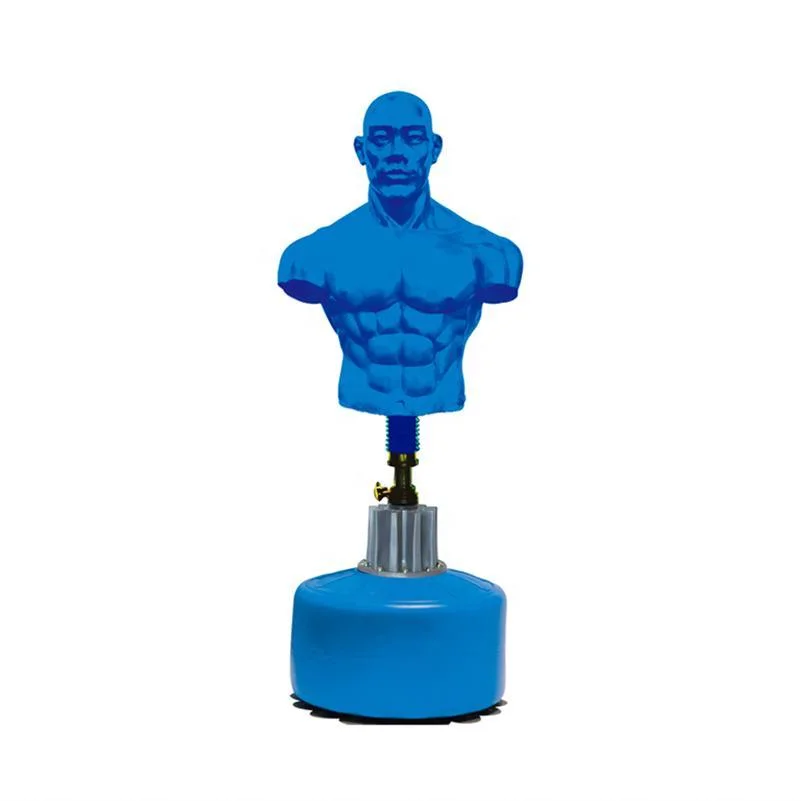 Af-31 Gym Equipment Free Standing Punching Bag Silicone Boxing Dummy Fitness Sports Equipment