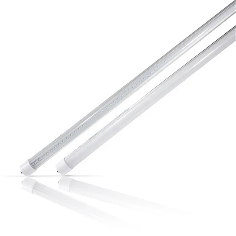 Werksversorgung T8 18W 4000K 6000K Indoor Batten Lampe Kunststoff LED-Leuchtrohr aus Aluminium