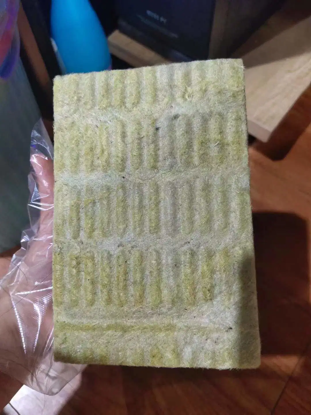 Placa de isolamento de lã de rocha tubo de lã mineral fibra térmica Produto de lã de rocha