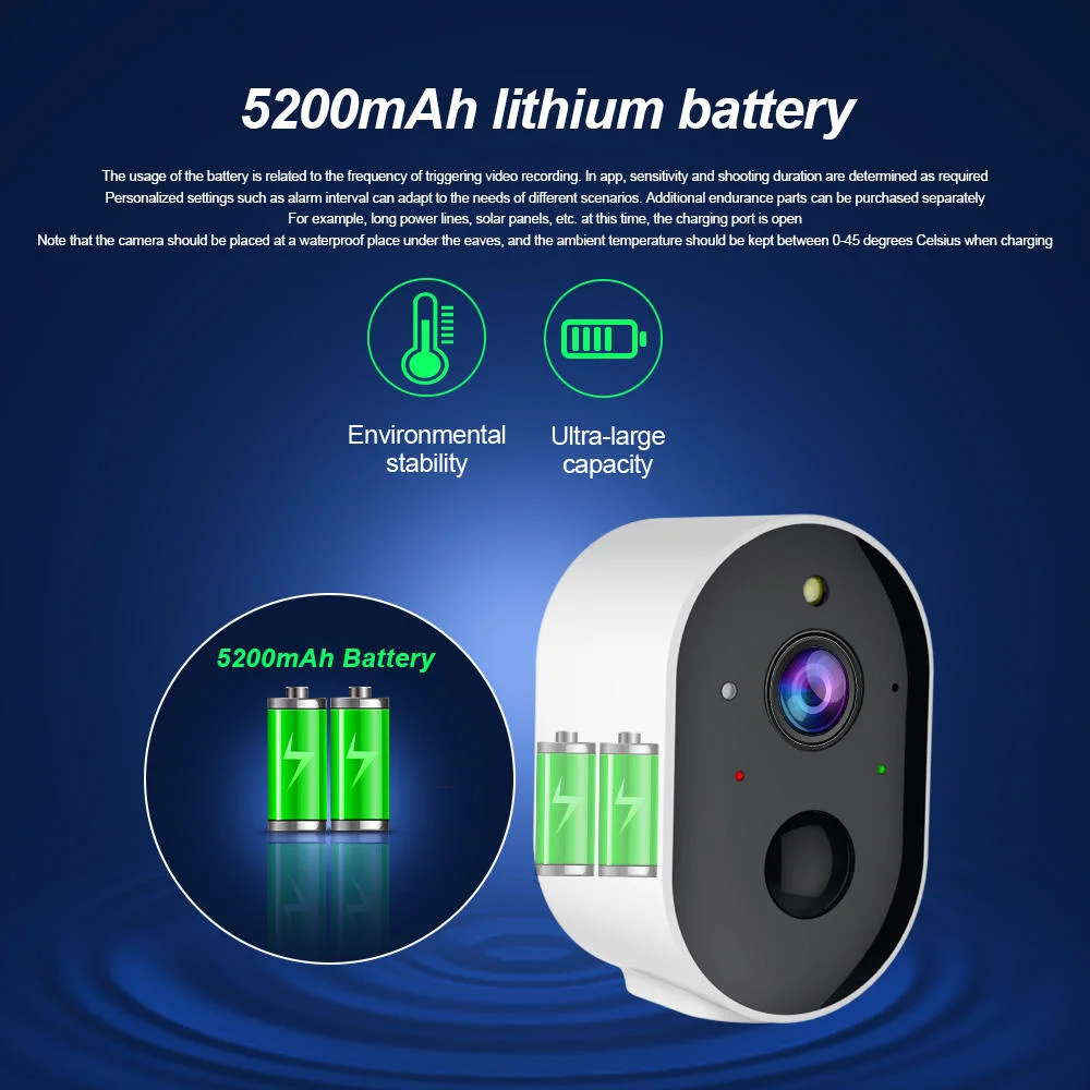 Solar Camera Security Solar Panel Battery Solar Camera