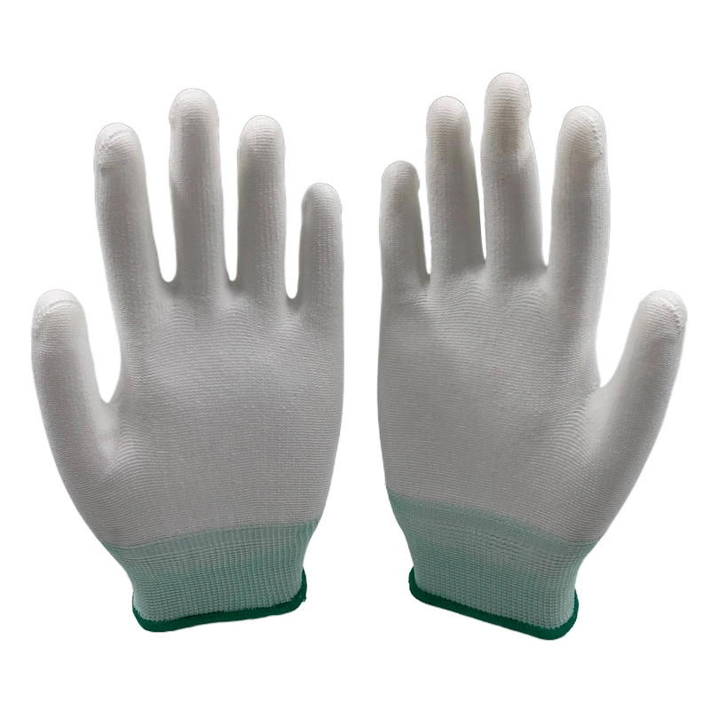 13 or 15g Polyester Liner PU Coated Work Glove