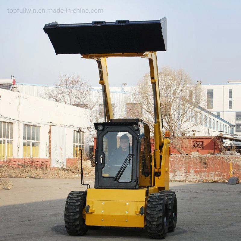 New Type of Hot Selling Multifunctional Small Wheel Loader with Various Accessories