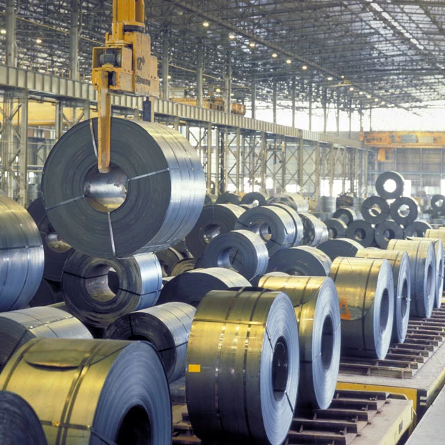 معدل ضربات القلب بالجملة Q235 Q235B Q345b الكربون الصلب Coil Metal in مواد البناء