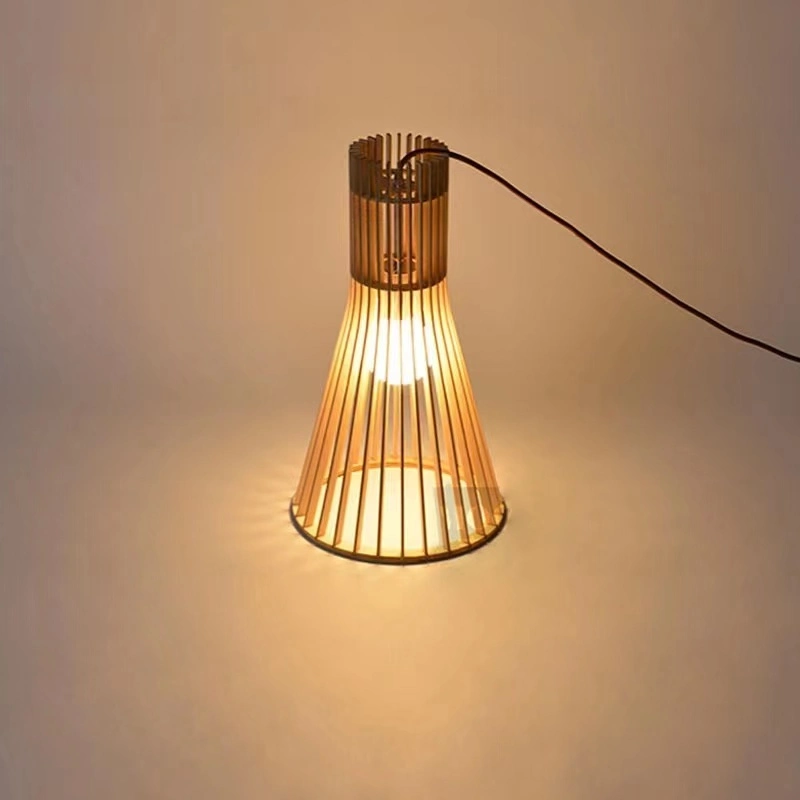 Jlp209 Natural Bamboo Strips Restaurant Lighting Decoration