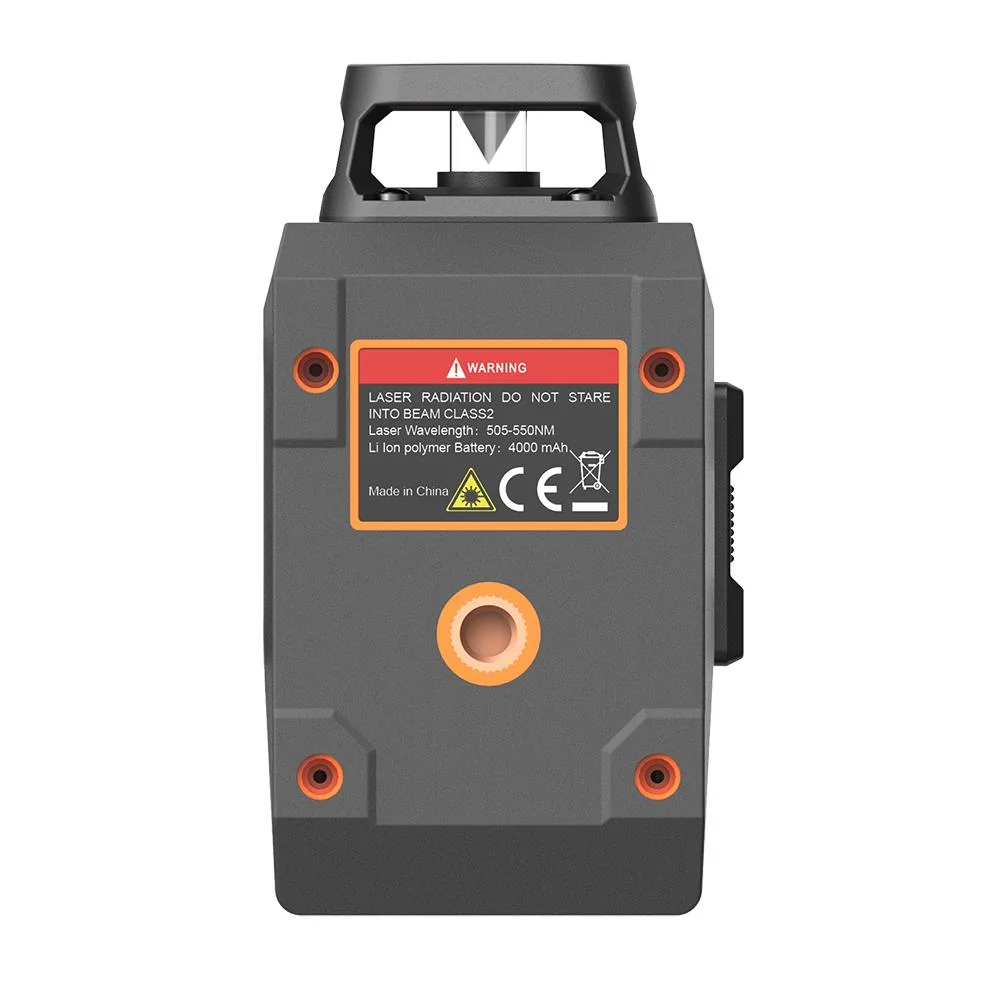 Green Light Switchable Cross Line Self Leveling 2X 360 Vertical/Horizontal Line Laser Level with Pulse Mode, Square Bag, L-Shaped Base (21151710G)