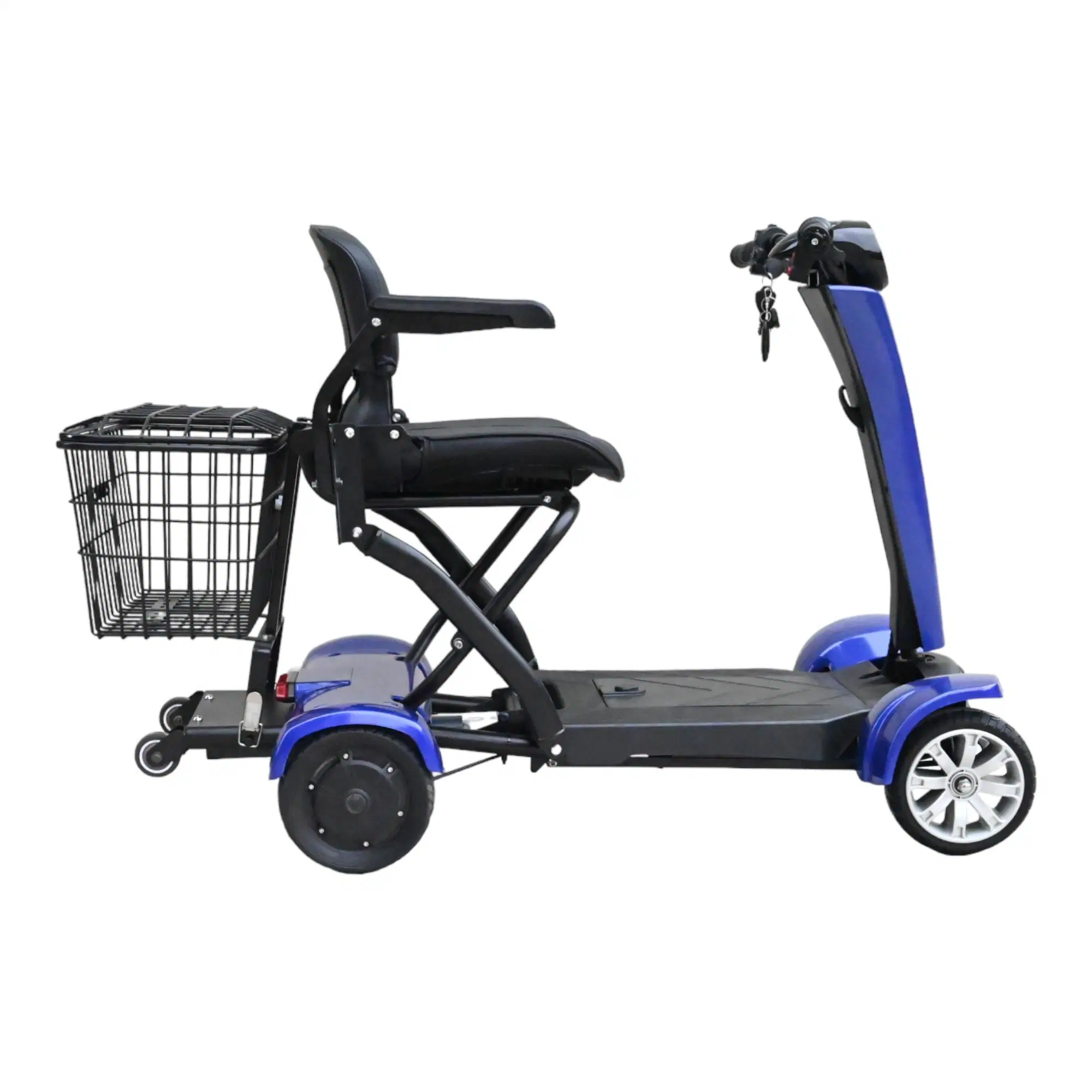 Adult Automatic Folding Handicap Scooter Electric Disabled Electric Mobility Scooters Very Powerful Auto-Folding Scooter
