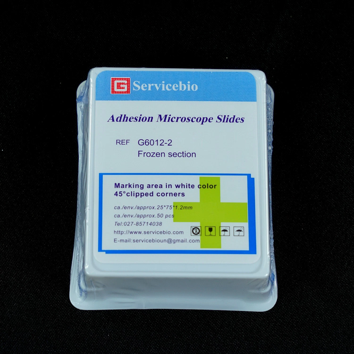 Adhesion Microscope Glass Slides Eight Sides Consumables