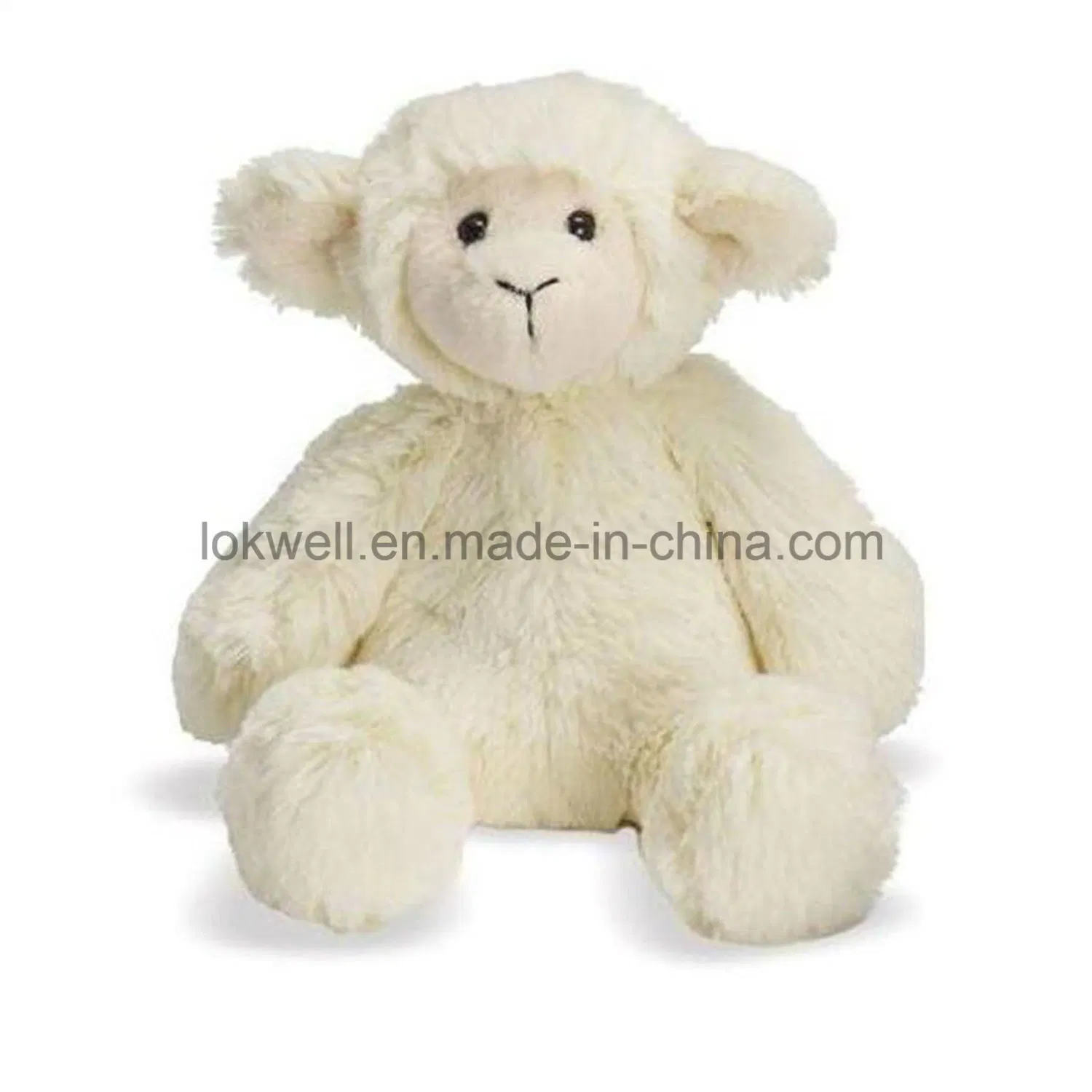 Cute Soft Plush White Shape Sheep Stuffed Toys for Kids