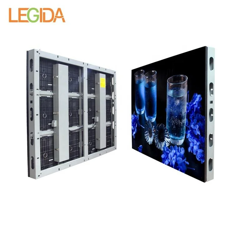 Legidatech Iron Cabinet P10 Outdoor Advertising LED Billboard شاشة العرض