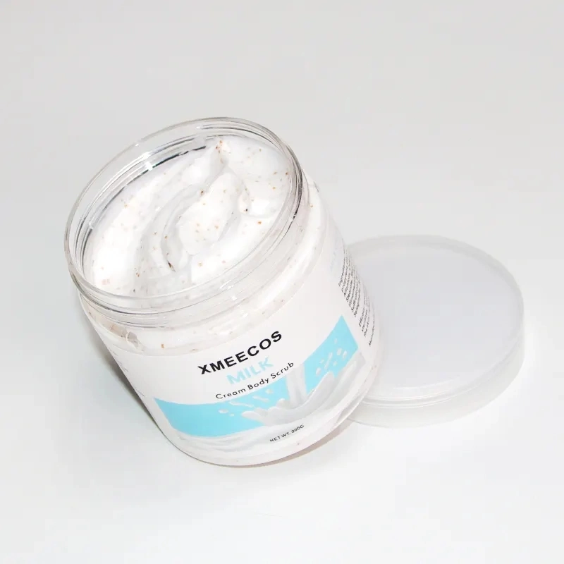 Wholesale/Supplier Custom Logo Body Care Herbal Cream Milk Skin Lightening Body Scrub