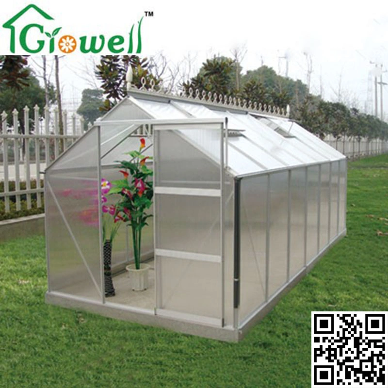 Growell Walk -in 6mm invernaderos de policarbonato B9