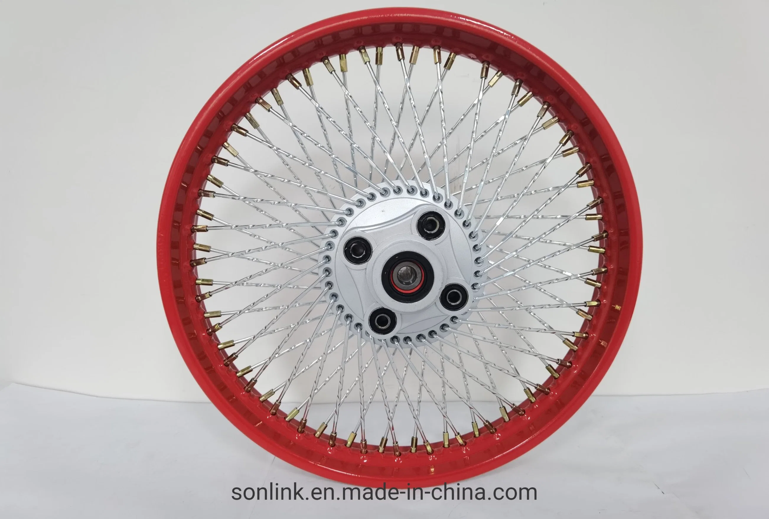 Cg125 Motorcycle Spare Parts Motorcycle Rear Aluminum Alloy Wheel Spoke Rim Drum Brake 1.6*17inch
