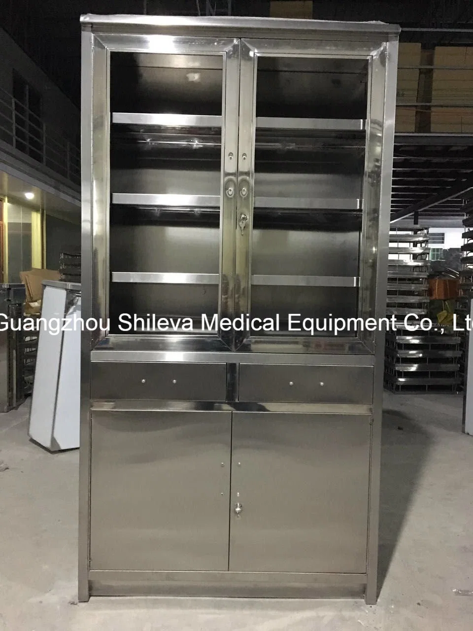 Stainless Steel Hospital Medical Surgical Instrument Cabinet