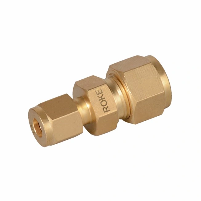 Brass Double Ferrules Metric Tube Fittings 2mm to 38mm Reducing Unions