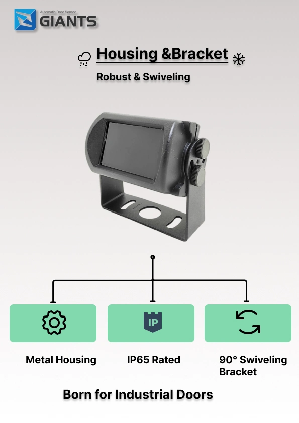 Opening Sensor with 3m Cable for Industrial Door Security Sensor Monitoring