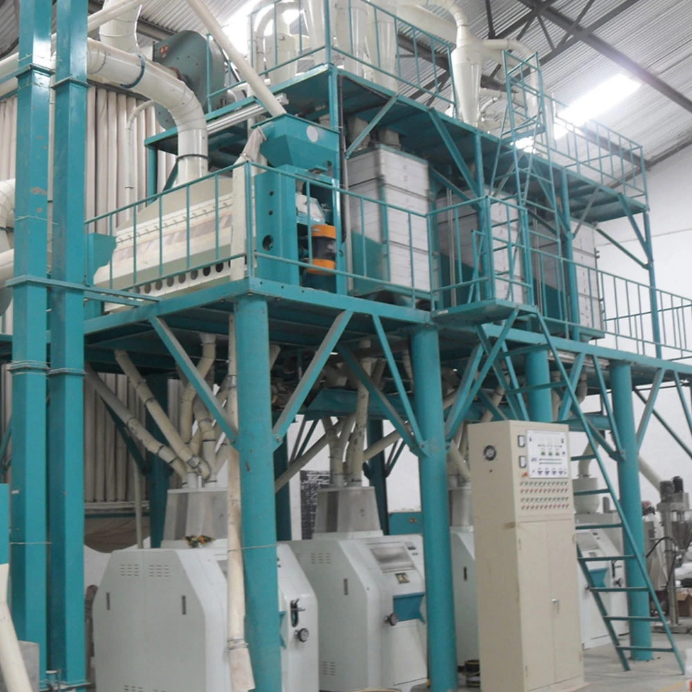 Maize Roller Mill Corn Flour Milling Machinery for Sale