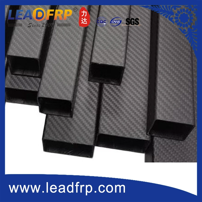 Braided Carbon Fiber Rectangular Tube