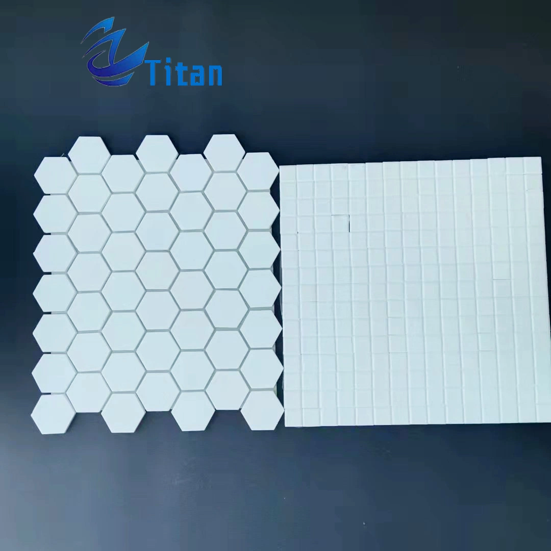 Wear Resistant Ceramic Mosaic Tile Al2O3 Alumina Ceramic Lining Sheet