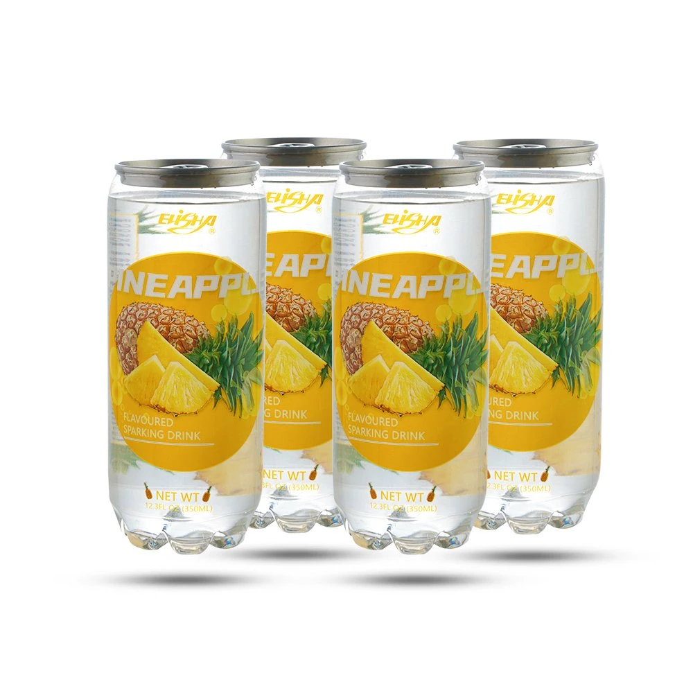 350ml Pineapple Flavor Soda Water with HACCP